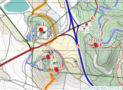 Next map - vicinity of Latrun Fort