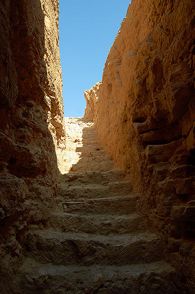 Cyclopean stairs - Masada