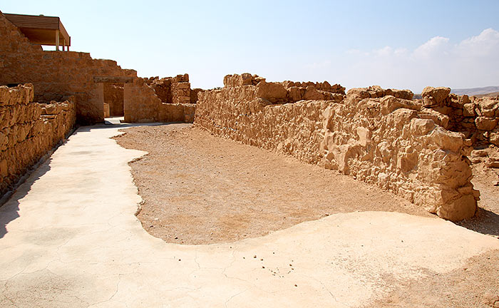 Facilities of the Western Palace - Masada