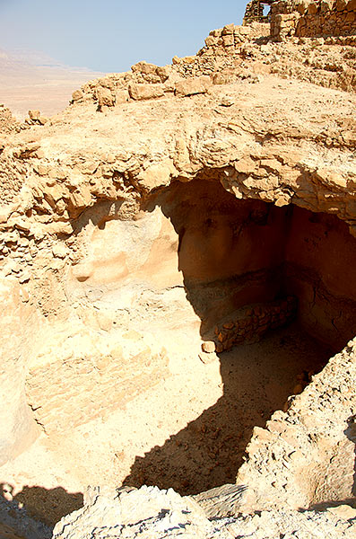 Western cistern - Masada