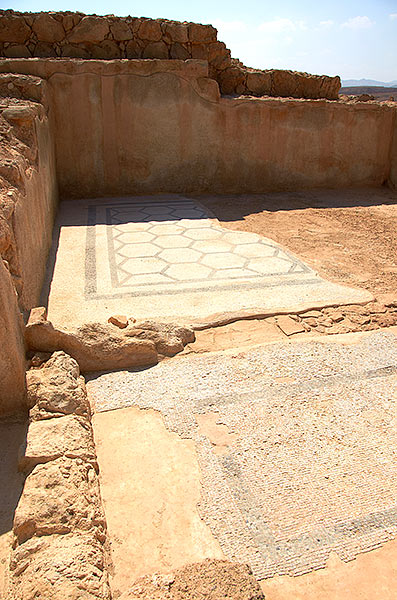 Upper level of Northern Palace - Masada