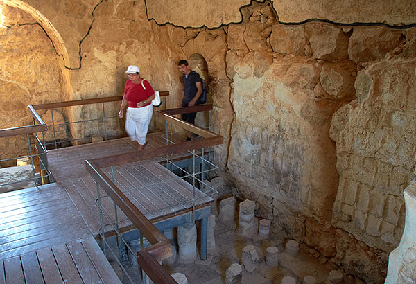 Herod's sauna - Masada