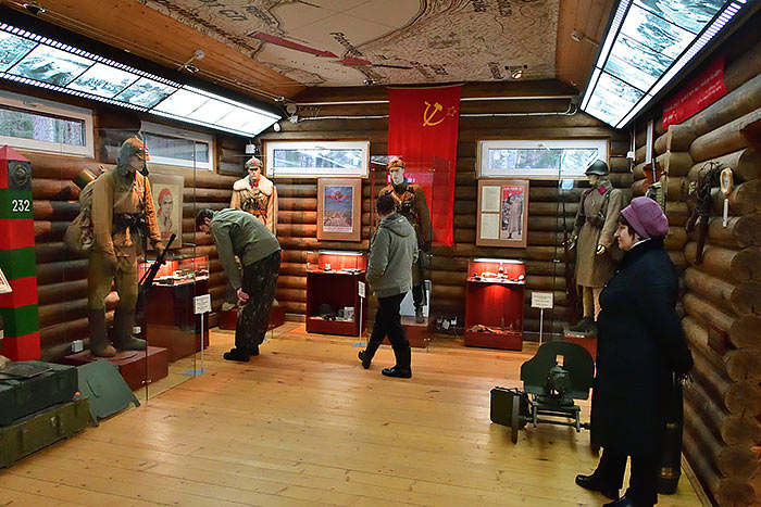 Museum of the Winter War 'On the Kexholm direction' - Mannerheim Line