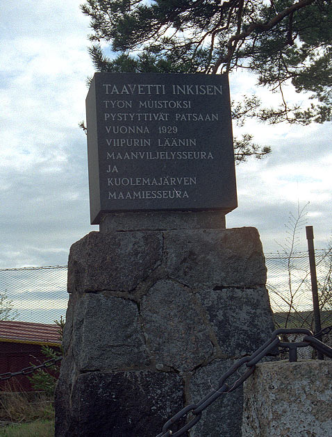 Finnish monument - Mannerheim Line