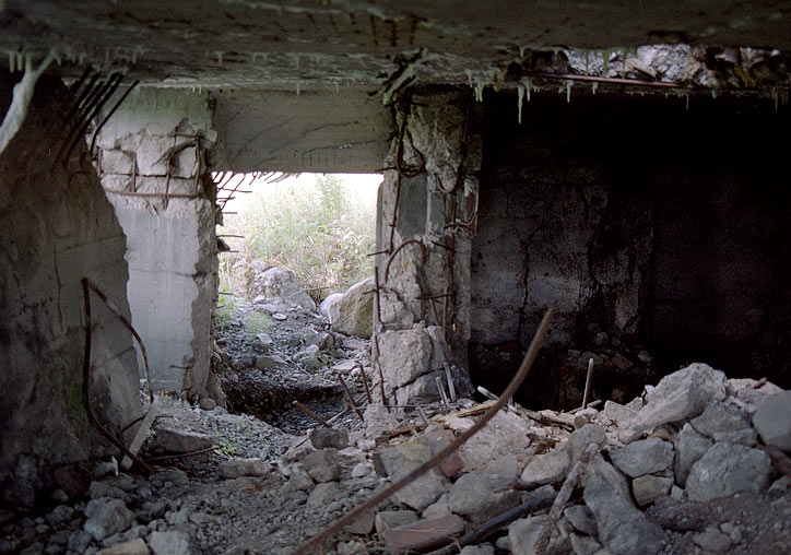 Inside of the bunker - Mannerheim Line