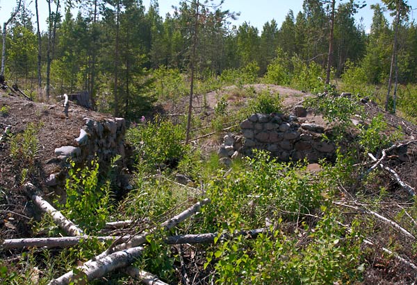 Finnish antitank gun emplacement - Mannerheim Line