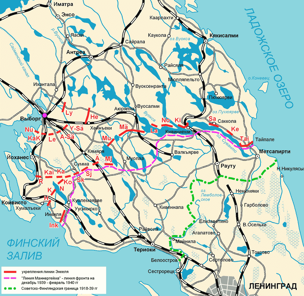 карта дотов линии маннергейма (119) фото