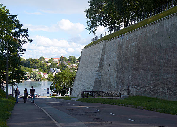 Restored Victoria bastion - Narva