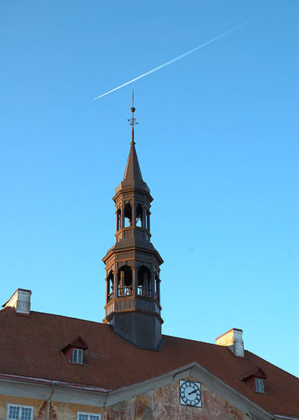City-hall tower steeple - Narva