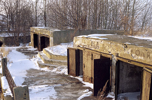Artillery position - Northern Forts
