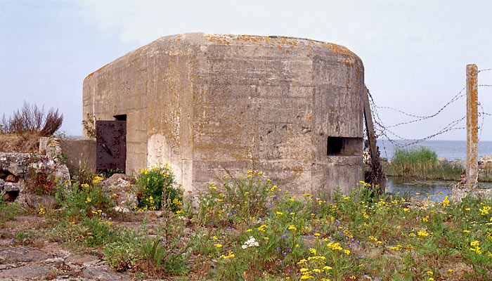 Machine-gun pillbox of WWII - Northern Forts
