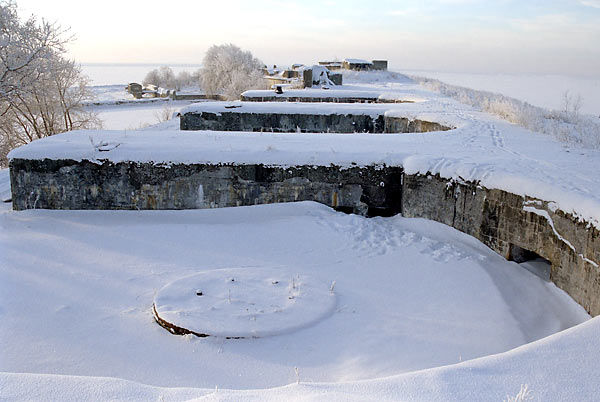 Artillery positions - Northern Forts