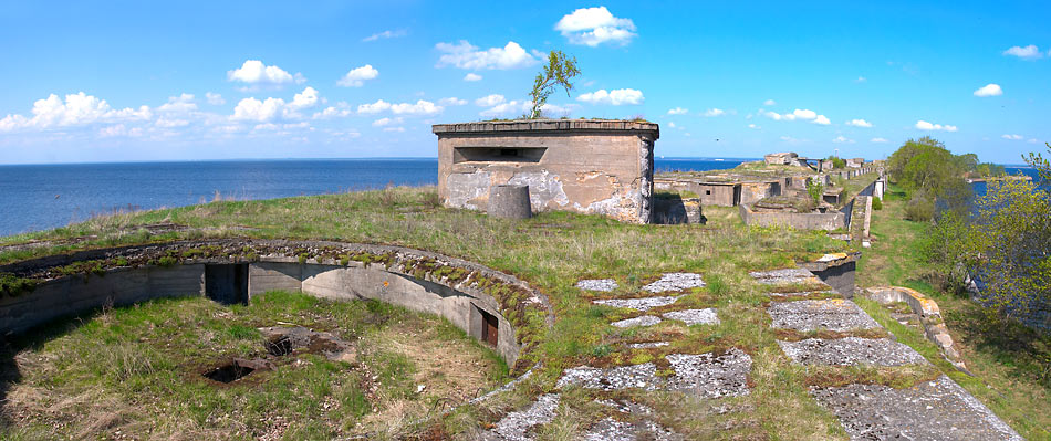 Sight of Totleben fort - Northern Forts