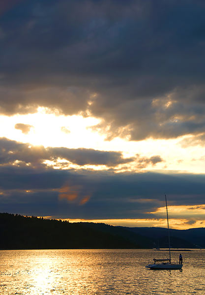 #17 - Evening over the Oslofjord