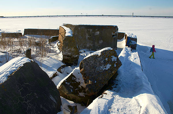 The right (northern) flank of the fort 'Milutin' - Southern Forts