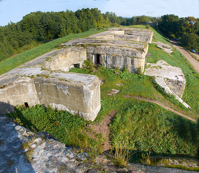 Central mortar battery - Southern Forts