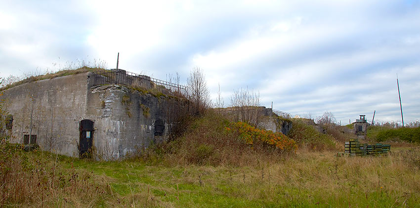 General view of the battery "Demidoff" - Southern Forts