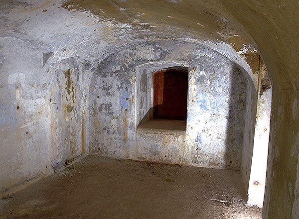 Casemates of the Second mortar battery - Southern Forts