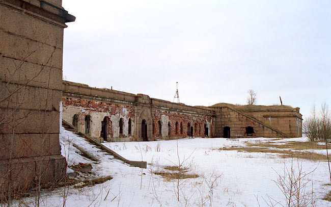 Inner yard of the fort - Southern Forts