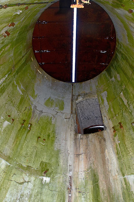 View of the shaft from inside - Southern Forts