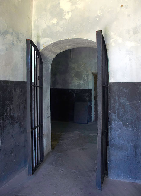 Вход в тюремный коридор Новой тюрьмы