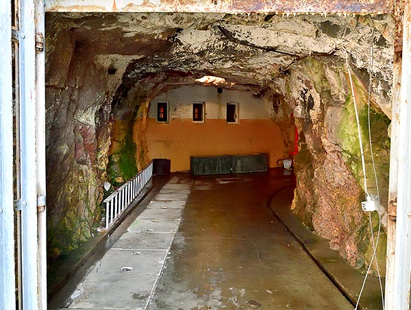The main entrance to the fort - Fort Siarö