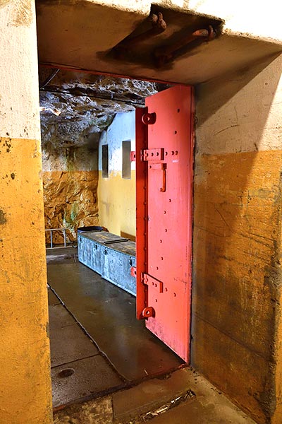 Entrance hall door - Fort Siarö