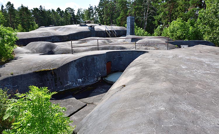The central part of the fort - Fort Siarö