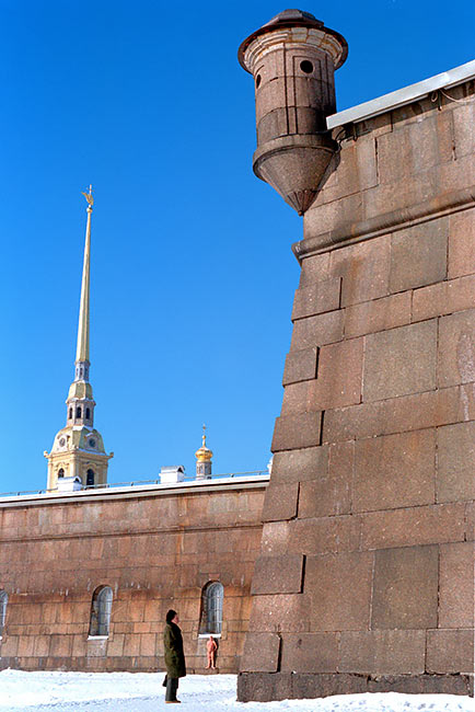 Spring in the fortress - Peter and Paul Fortress