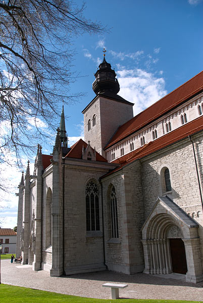 South facade of the Cathedral - Visby