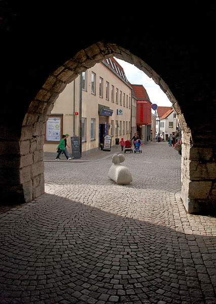 Exits into the old town - Visby