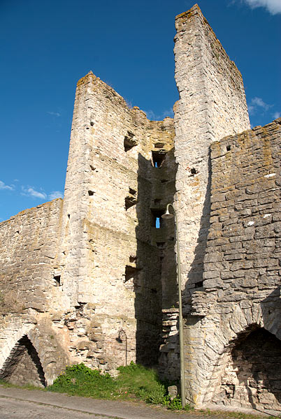 East wall tower - Visby
