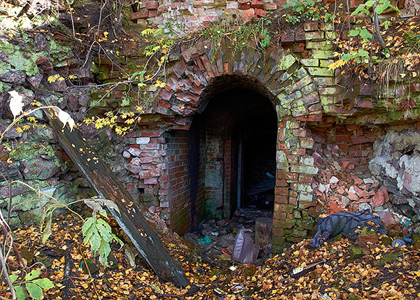 Entrance to the dungeons Batareinaya Gora - Vyborg