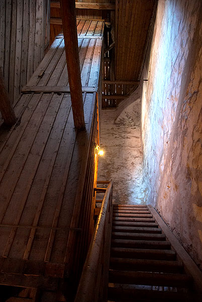 Staircase in the tower - Vyborg