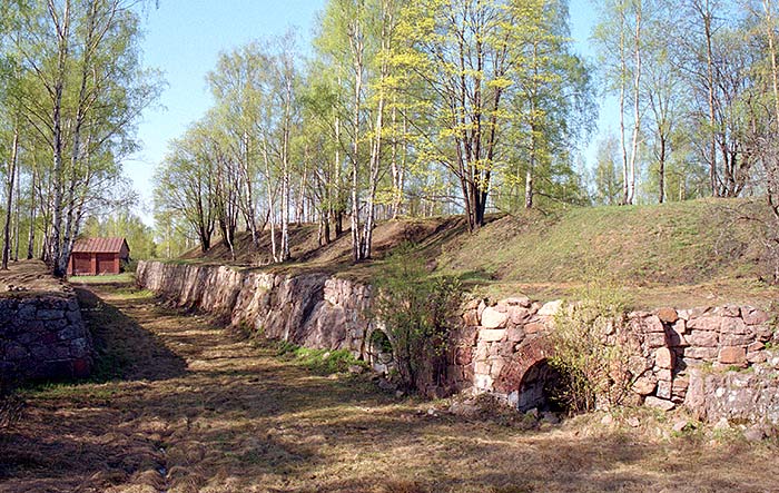 Left flank of the Central Position - Vyborg